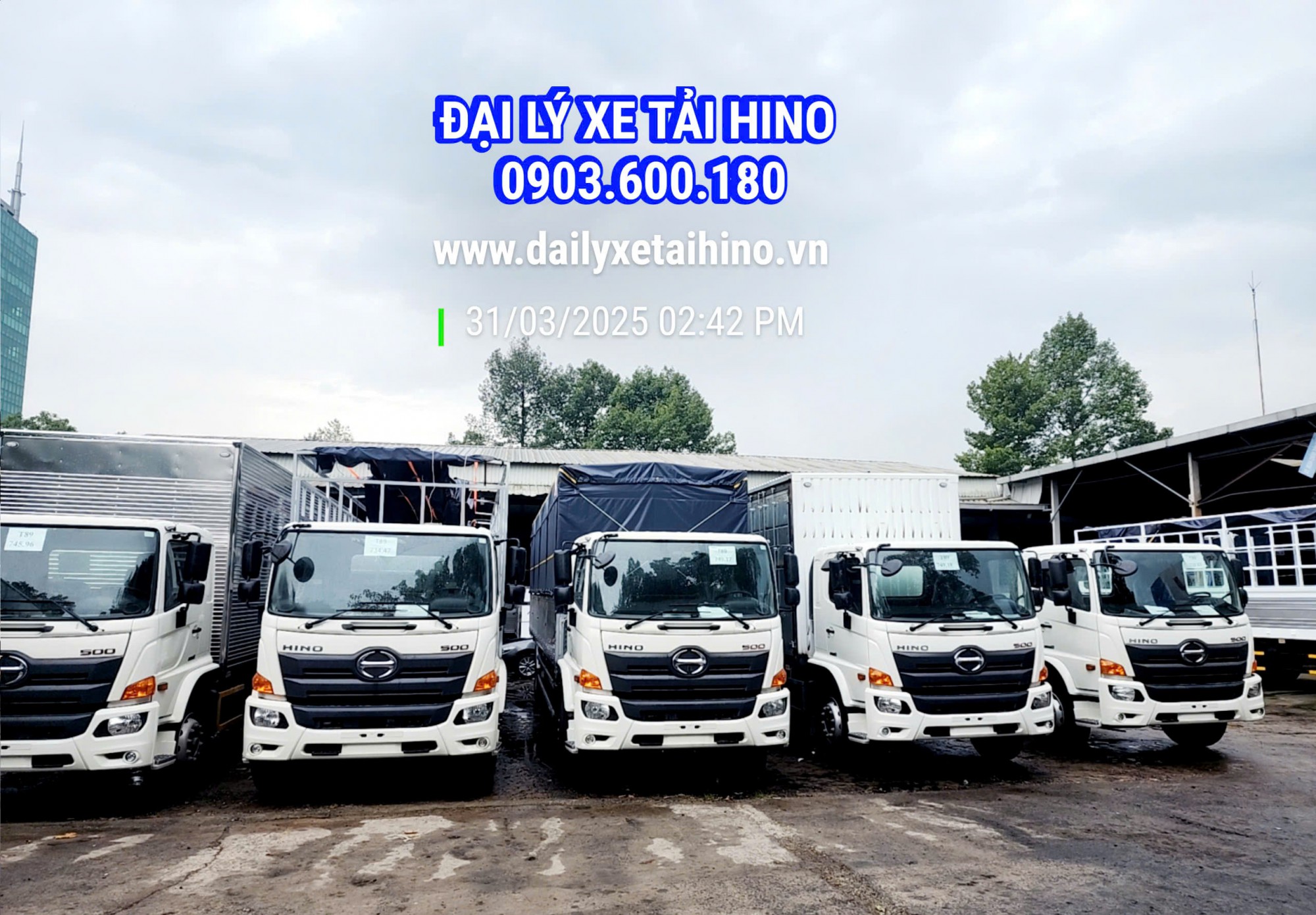 Đại Lý Bán Xe Tải Hino